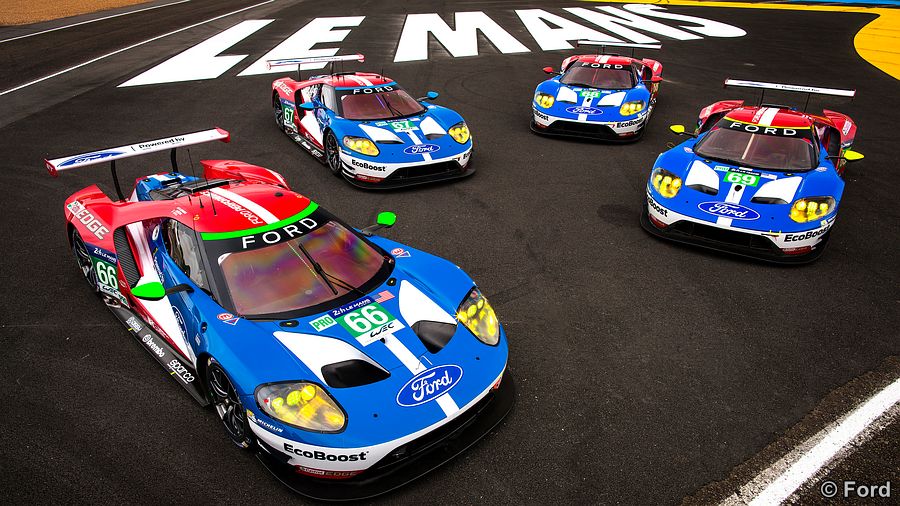 Ford GT nach Le Mans